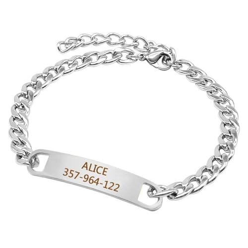 Halskettenhalsband Für Kleine Und Mittlere Hunde Mit Personalisierter Gravur Personalisierte Identifikationsmarke Für Haustiere Verstellbares Anti-s Hundehalsband von YHTAKF