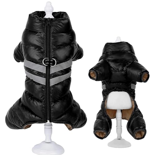 Herbst Und Winter, Dick, Warm, Hundejacke, Mantel, Outdoor, Wasserdicht, Winddicht, Reflektierend, Haustierjacke, Kleidung, Kleidung Für Yorkshire Terrier, Mops, Chihuahua, Labrador,Schwarz,16 Herbst Und Winter, Dick, Warm, Hundejacke, Mantel, Outdoor, Wasserdicht, Winddicht, Reflektierend, Haustierjacke, Kleidung, Kleidung Für Yorkshire Terrier, Mops, Chihuahua, Labrador,Schwarz,16 von HAQEPO