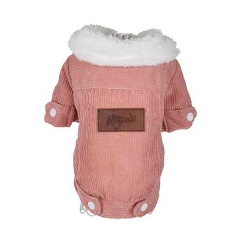 Herbst- Und Wintermantel Für Haustiere, Dick, Warm, Kleidung Für Chihuahua, Mops, Yorkshire Terrier, Weiche Und Bequeme Haustierkleidung,A,S von YHTAKF