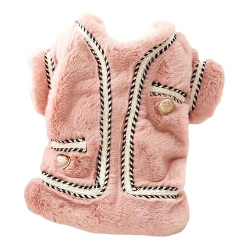 Luxus Herbst Winter Warme Katze Prinzessin Yorkshire Pommeranische Schnauzer Welpe Yorkshire Mops Baumwolljacke,A,Xs von HAQEPO