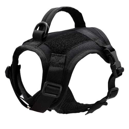 Militärisches Taktisches Geschirr Für Kleine Katzen Und Hunde, Verstellbares Nylon-Haustiergeschirr Mit Aufkleber-Patch, Outdoor-Haustier-Camping-Jagd-Trainingsgeschirr Für Kleine Hunde Und Katze Militärisches Taktisches Geschirr Für Kleine Katzen Und Hunde, Verstellbares Nylon-Haustiergeschirr Mit Aufkleber-Patch, Outdoor-Haustier-Camping-Jagd-Trainingsgeschirr Für Kleine Hunde Und Katze von HAQEPO