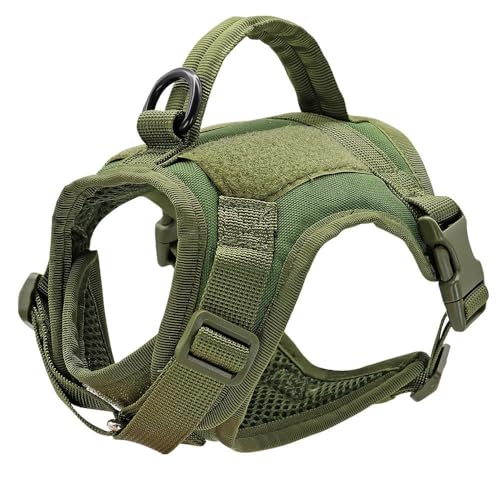Militärisches Taktisches Geschirr Für Kleine Katzen Und Hunde, Verstellbares Nylon-Haustiergeschirr Mit Aufkleber-Patch, Outdoor-Haustier-Camping-Jagd-Trainingsgeschirr Für Kleine Hunde Und Katze Militärisches Taktisches Geschirr Für Kleine Katzen Und Hunde, Verstellbares Nylon-Haustiergeschirr Mit Aufkleber-Patch, Outdoor-Haustier-Camping-Jagd-Trainingsgeschirr Für Kleine Hunde Und Katze von HAQEPO
