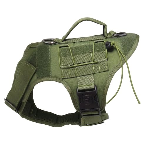 Militärisches Taktisches Hundegeschirr Aus Nylon Für Hunde, Camping, Training, Jagdgeschirr, Weste, Arbeitshund, Verstellbares Geschirr, Wasserdichtes Haustiergeschirr Für Den Außenbereich Mit Ko Militärisches Taktisches Hundegeschirr Aus Nylon Für Hunde, Camping, Training, Jagdgeschirr, Weste, Arbeitshund, Verstellbares Geschirr, Wasserdichtes Haustiergeschirr Für Den Außenbereich Mit Ko von YHTAKF