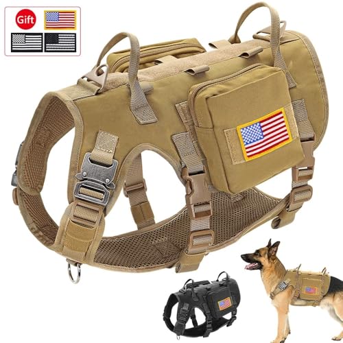 Militärtaktisch Einstellbares Arbeitshund Camping -Trainingskurbus Mit 2 Tasche 3 Flag,Schwarz,L Militärtaktisch Einstellbares Arbeitshund Camping -Trainingskurbus Mit 2 Tasche 3 Flag,Schwarz,L von HAQEPO