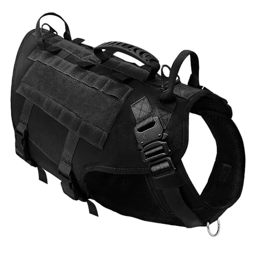 Militärtaktisch Starker Nylon -Arbeitshund -Trainingskabelbaum Mit Kontrolle,Schwarz,L Militärtaktisch Starker Nylon -Arbeitshund -Trainingskabelbaum Mit Kontrolle,Schwarz,L von HAQEPO