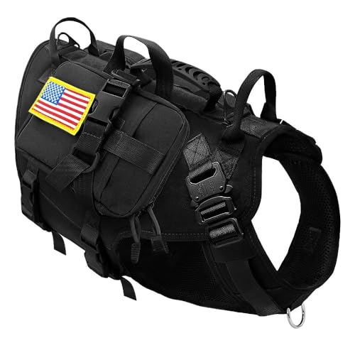 Militärtaktischer Nylon -Arbeitshund -Training Jagdgurt Mit Metallschnalle Für Deutsche Shepherd French Bulldog Labrador,Schwarz A,L Militärtaktischer Nylon -Arbeitshund -Training Jagdgurt Mit Metallschnalle Für Deutsche Shepherd French Bulldog Labrador,Schwarz A,L von HAQEPO