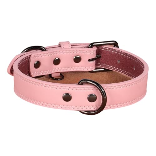 Mit D-Ring Weich Bequem Verstellbar Pu Lederhundtraining Für Deutsche Schäferhund French Bulldog Greyhound Shiba Inu,A,S Mit D-Ring Weich Bequem Verstellbar Pu Lederhundtraining Für Deutsche Schäferhund French Bulldog Greyhound Shiba Inu,A,S von HAQEPO