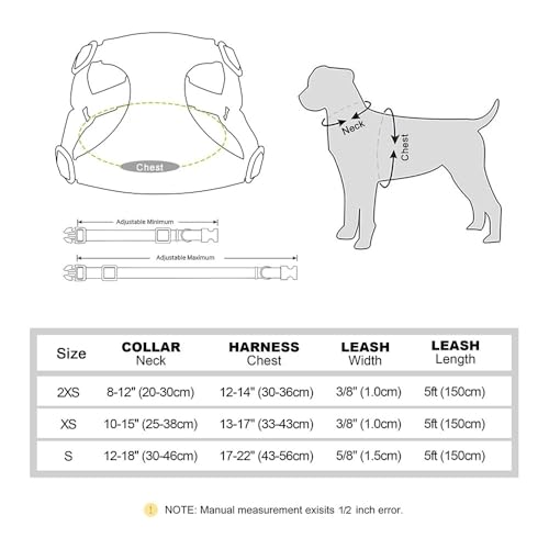 Niedliche Bogenknoten Feste Farbe Verstellbarer Nylon Kleiner Hundetraining Halsband Leine Leine Set Für Yorkshire Terrier Chihuahua Mops,LILA,S Niedliche Bogenknoten Feste Farbe Verstellbarer Nylon Kleiner Hundetraining Halsband Leine Leine Set Für Yorkshire Terrier Chihuahua Mops,LILA,S von HAQEPO