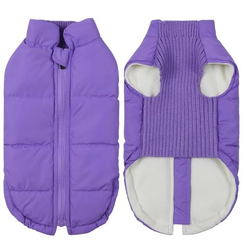 Outdoor, Winddicht, Wasserdicht, Haustierjacke, Winter, Warme Hundekleidung, Weiche Und Bequeme Haustier-Daunenjacke, Geeignet Für Chihuahua, Shih Tzu, Kleidung, Yorkshire Terrier,LILA,2XL Outdoor, Winddicht, Wasserdicht, Haustierjacke, Winter, Warme Hundekleidung, Weiche Und Bequeme Haustier-Daunenjacke, Geeignet Für Chihuahua, Shih Tzu, Kleidung, Yorkshire Terrier,LILA,2XL von YHTAKF