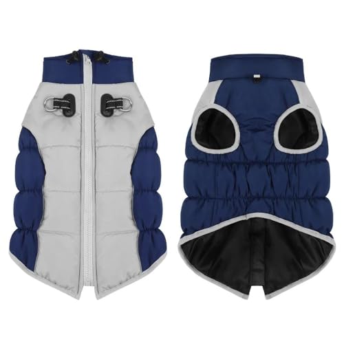Outdoor, Winddicht, Wasserdicht, Reflektierend, Für Große Hunde, Herbst Und Winter, Dicke Warme Haustierjacke, Kleidung, Französische Bulldogge, Labrador, Deutscher Schäferhund, Manteljacke,Navy Outdoor, Winddicht, Wasserdicht, Reflektierend, Für Große Hunde, Herbst Und Winter, Dicke Warme Haustierjacke, Kleidung, Französische Bulldogge, Labrador, Deutscher Schäferhund, Manteljacke,Navy von HAQEPO