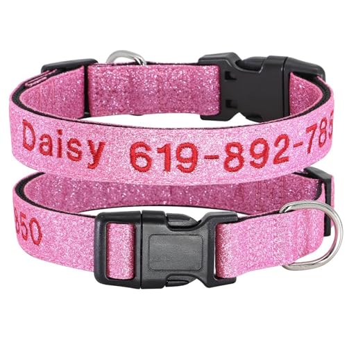 Outdoor Reflective Personalisierte Stickerei Einstellbare Nylon -Hundenname Telefonnummer Kragen Für Pitbull Bulldog Greyhound Geeignet,A,M Outdoor Reflective Personalisierte Stickerei Einstellbare Nylon -Hundenname Telefonnummer Kragen Für Pitbull Bulldog Greyhound Geeignet,A,M von HAQEPO