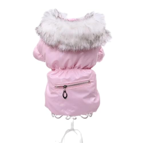 Outdoor-Winddichte, wasserdichte Jacke Für Hunde Und Katzen, Einfarbig, PU-Leder, Haustiermantel, Jacke Mit Reißverschlusstaschen-Design, Haustierkleid, Kapuzenpullover, Herbst-Winter, Warme Haus Outdoor-Winddichte, wasserdichte Jacke Für Hunde Und Katzen, Einfarbig, PU-Leder, Haustiermantel, Jacke Mit Reißverschlusstaschen-Design, Haustierkleid, Kapuzenpullover, Herbst-Winter, Warme Haus von HAQEPO