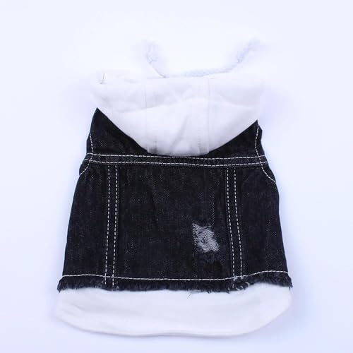 Outdoor-Winddichte Hunde- Und Katzenjacke, Weste, Weiche Und Bequeme Denim-Haustierjacke, Katzen- Und Hundemantel, Kapuzenpullover, Haustier-Frühlings- Und Herbstkleidung,C,L Outdoor-Winddichte Hunde- Und Katzenjacke, Weste, Weiche Und Bequeme Denim-Haustierjacke, Katzen- Und Hundemantel, Kapuzenpullover, Haustier-Frühlings- Und Herbstkleidung,C,L von HAQEPO
