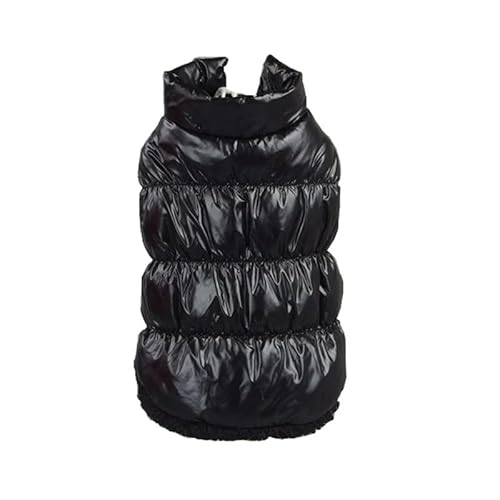 Pug Yorkshire Shih Tzu Mantel Welpe Kleidung Herbst Und Winter Weiches Bequemes Warmes Haustier Jacke Down Jacke,Schwarz,XL Pug Yorkshire Shih Tzu Mantel Welpe Kleidung Herbst Und Winter Weiches Bequemes Warmes Haustier Jacke Down Jacke,Schwarz,XL von HAQEPO