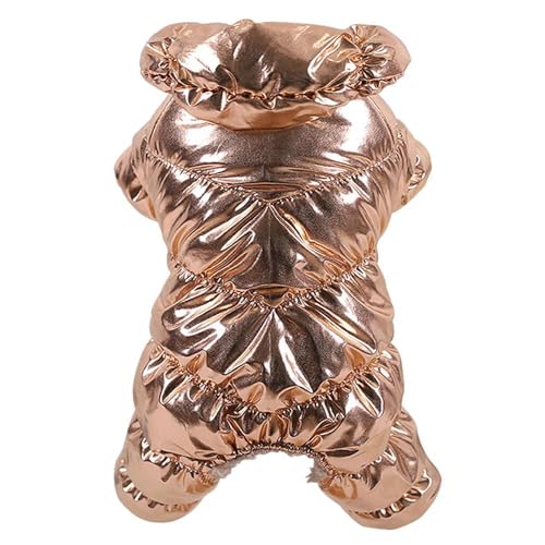 Warme Hundekleidung Für Herbst Und Winter, Französische Bulldogge, Mops, Chihuahua, Yorkshire Terrier, Jacke, Kleidung, Weiche Und Bequeme Haustiermanteljacke,Gold,XL Warme Hundekleidung Für Herbst Und Winter, Französische Bulldogge, Mops, Chihuahua, Yorkshire Terrier, Jacke, Kleidung, Weiche Und Bequeme Haustiermanteljacke,Gold,XL von YHTAKF