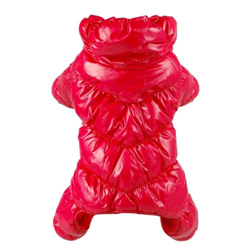 Warme Hundekleidung Für Herbst Und Winter, Französische Bulldogge, Mops, Chihuahua, Yorkshire Terrier, Jacke, Kleidung, Weiche Und Bequeme Haustiermanteljacke,Rot,L Warme Hundekleidung Für Herbst Und Winter, Französische Bulldogge, Mops, Chihuahua, Yorkshire Terrier, Jacke, Kleidung, Weiche Und Bequeme Haustiermanteljacke,Rot,L von YHTAKF