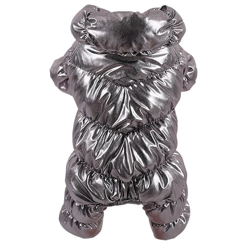 Warme Hundekleidung Für Herbst Und Winter, Französische Bulldogge, Mops, Chihuahua, Yorkshire Terrier, Jacke, Kleidung, Weiche Und Bequeme Haustiermanteljacke,Silber,XS Warme Hundekleidung Für Herbst Und Winter, Französische Bulldogge, Mops, Chihuahua, Yorkshire Terrier, Jacke, Kleidung, Weiche Und Bequeme Haustiermanteljacke,Silber,XS von HAQEPO