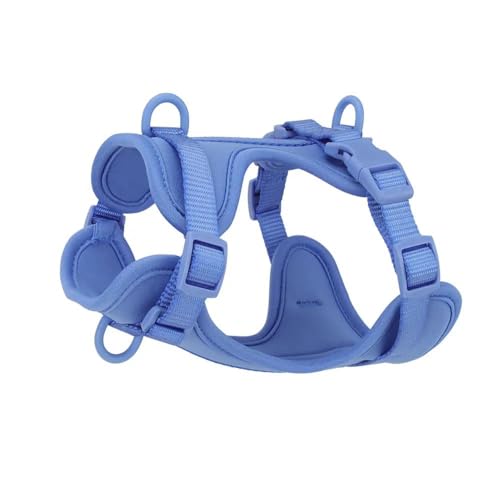 Wasserdichtes Nylon-Hundegeschirr, Outdoor-Walking-Training, Hundegeschirr, Modischer Brustgurt Für Haustiere, Verstellbares Haustiergeschirr, Geeignet Für Kleine Und Mittelgroße Hunde,B,L Wasserdichtes Nylon-Hundegeschirr, Outdoor-Walking-Training, Hundegeschirr, Modischer Brustgurt Für Haustiere, Verstellbares Haustiergeschirr, Geeignet Für Kleine Und Mittelgroße Hunde,B,L von YHTAKF