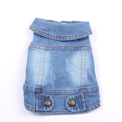 Weiche Und Bequeme Hunde- Und Katzen-Jeansjacke, Weste, Winddicht, Für Den Außenbereich, Haustier-Jeansjacke, Frühling, Herbst, Winter, Warme Kleidung Für Katzen Und Hunde,B,XL Weiche Und Bequeme Hunde- Und Katzen-Jeansjacke, Weste, Winddicht, Für Den Außenbereich, Haustier-Jeansjacke, Frühling, Herbst, Winter, Warme Kleidung Für Katzen Und Hunde,B,XL von HAQEPO