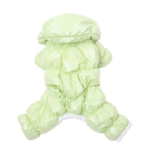 Weiche Und Bequeme Jacke Für Hunde Und Katzen, Herbst Und Winter, Warmer Haustier-Overall, Kapuzenpullover, PU-Leder, Wasserdicht, Winddicht, Für Den Außenbereich, Einfarbige Haustierjacke,hellgr Weiche Und Bequeme Jacke Für Hunde Und Katzen, Herbst Und Winter, Warmer Haustier-Overall, Kapuzenpullover, PU-Leder, Wasserdicht, Winddicht, Für Den Außenbereich, Einfarbige Haustierjacke,hellgr von HAQEPO