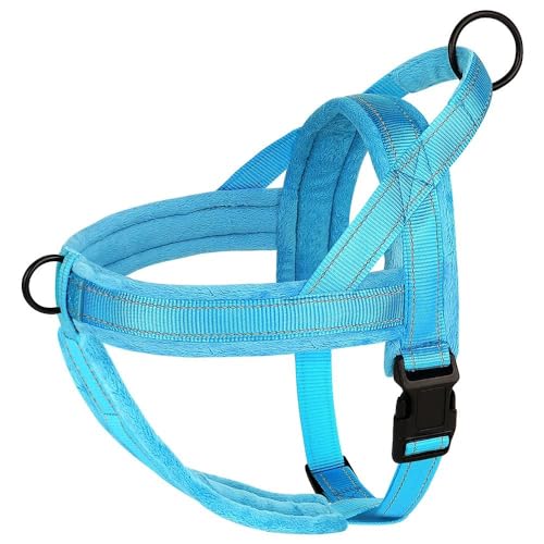 Weiches Und Bequemes Nylon-Hundegeschirr Für Den Außenbereich, Reflektierend, Kein Ziehen, Hundegeschirr, Weste, Gepolstert, Verstellbares Haustiergeschirr, Geeignet Für Kleine Und Mittelgroße Hu Weiches Und Bequemes Nylon-Hundegeschirr Für Den Außenbereich, Reflektierend, Kein Ziehen, Hundegeschirr, Weste, Gepolstert, Verstellbares Haustiergeschirr, Geeignet Für Kleine Und Mittelgroße Hu von HAQEPO