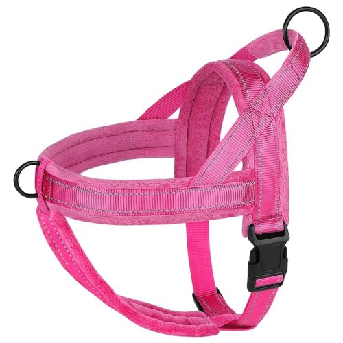 Weiches Und Bequemes Nylon-Hundegeschirr Für Den Außenbereich, Reflektierend, Kein Ziehen, Hundegeschirr, Weste, Gepolstert, Verstellbares Haustiergeschirr, Geeignet Für Kleine Und Mittelgroße Hu Weiches Und Bequemes Nylon-Hundegeschirr Für Den Außenbereich, Reflektierend, Kein Ziehen, Hundegeschirr, Weste, Gepolstert, Verstellbares Haustiergeschirr, Geeignet Für Kleine Und Mittelgroße Hu von YHTAKF