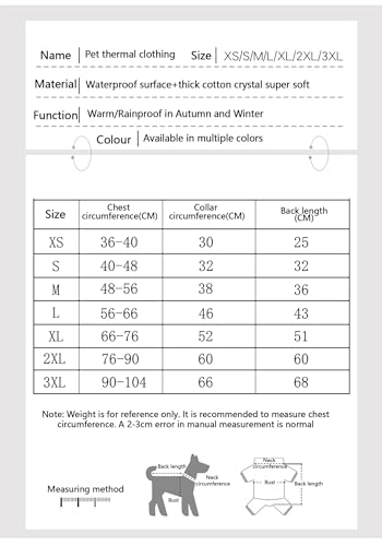 Winter Warme Verstellbare Haustierkleidung Im Freien Wasserdicht Zwei Beine Großer Hund Down Fit Deutsch Schäferhund Labrador,D,2XL Winter Warme Verstellbare Haustierkleidung Im Freien Wasserdicht Zwei Beine Großer Hund Down Fit Deutsch Schäferhund Labrador,D,2XL von HAQEPO