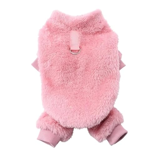Winter Warmes Fleece Pet Jacke Weiche Flanellhund-Strampler Welpe Katze Vierbeinige Jacke Für Mops Chihuahua Yorkie,A,L Winter Warmes Fleece Pet Jacke Weiche Flanellhund-Strampler Welpe Katze Vierbeinige Jacke Für Mops Chihuahua Yorkie,A,L von HAQEPO