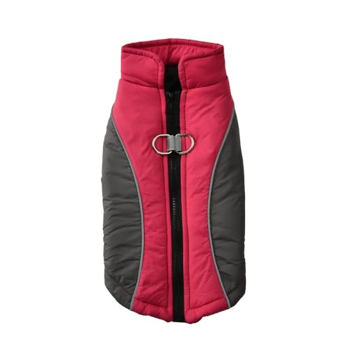 Winter Warmes Reißverschluss Hundejacke Im Freien Reflexion Yorkshire Terrier Chihuahua Mops Sicherheitsbekleidung Weste,A,M Winter Warmes Reißverschluss Hundejacke Im Freien Reflexion Yorkshire Terrier Chihuahua Mops Sicherheitsbekleidung Weste,A,M von HAQEPO