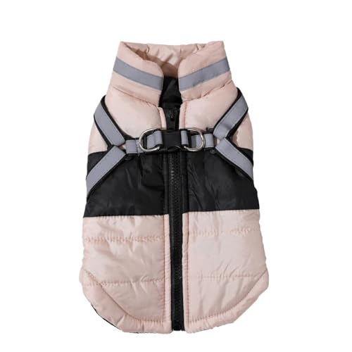 wasserdichte Reflektierende Hundejacke Mit Reißverschluss Winter Warmer Shiba Inu Pommerianer Bulldogge Pudel Mantelkleidung,Khaki,M wasserdichte Reflektierende Hundejacke Mit Reißverschluss Winter Warmer Shiba Inu Pommerianer Bulldogge Pudel Mantelkleidung,Khaki,M von HAQEPO