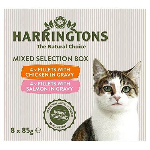 HARRINGTONS Harrington's Wet Cat Mixed Cases of Salmon and Chicken 8 x 85g von HARRINGTONS