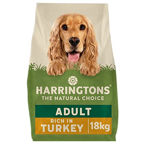 Harringtons Complete Trockenfutter für Hunde für Erwachsene, Truthahn und Gemüse, 18kg, Hergestellt aus rein Natürlichen Zutaten von HARRINGTONS