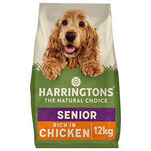 Harringtons Senior Complete Trockenfutter für Hunde Huhn & Reis 12 kg - Hergestellt mit 100% natürlichen Zutaten Harringtons Senior Complete Trockenfutter für Hunde Huhn & Reis 12 kg - Hergestellt mit 100% natürlichen Zutaten von HARRINGTONS