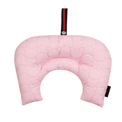 Harryspet Kinderwagenkissen für Haustiere, Nackenrolle, BerryMore Edition, Haustier-Kissen, Haustier-Kinderwagen (rosa Himbeere, Mini (22,9–27,9 cm) von HARRYS PET