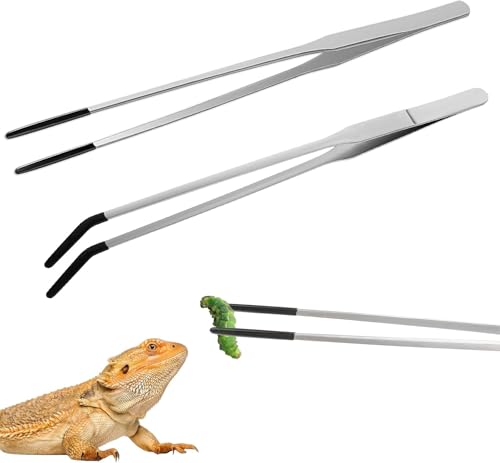 HATY Aquarium Pinzette Edelstahl 27 cm, 2 Stück Gerade und Gebogen Pinzette Aquarium, Aquarium Tweezers Extra Long für Fütterung und Pflege Von Wasserpflanzen HATY Aquarium Pinzette Edelstahl 27 cm, 2 Stück Gerade und Gebogen Pinzette Aquarium, Aquarium Tweezers Extra Long für Fütterung und Pflege Von Wasserpflanzen von HARY