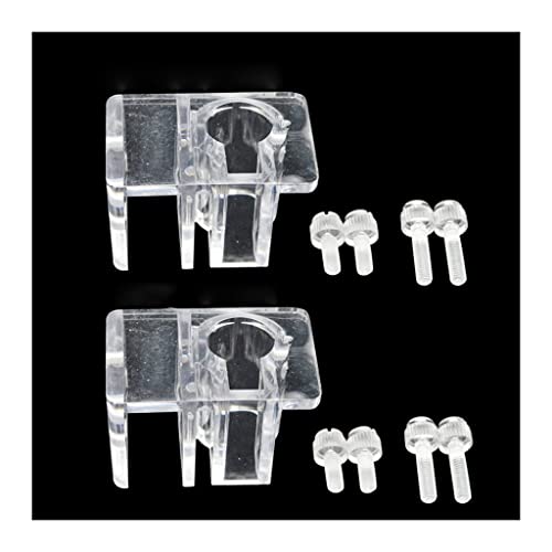 1-teiliges Lily Pipe-Zufluss-/Abfluss-Set for Aquarien – Acryl-Skimmer for Aquarien – Verbessert den Wasserfluss und das Pflanzenwachstum(Pipe Holder 2pcs13mm) von HAUJGG