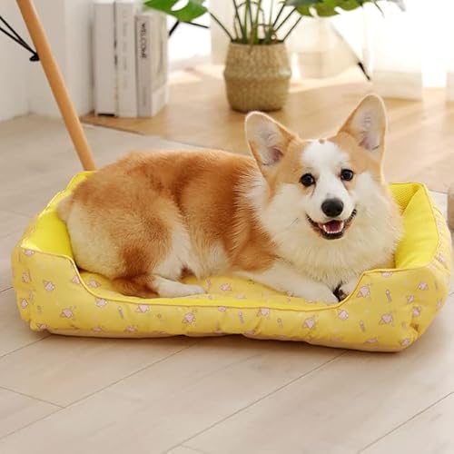 HAVLOC SL Hundematte Cooling Summer Pad Mat Ice Pad Dog Sleeping Round Mats for Dogs Cats Pet Zwinger Breathable Cold Silk Dog Bed HAVLOC SL Hundematte Cooling Summer Pad Mat Ice Pad Dog Sleeping Round Mats for Dogs Cats Pet Zwinger Breathable Cold Silk Dog Bed von HAVLOC
