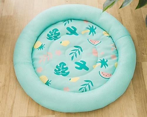 HAVLOC Sommer Kühl Haustier Hund Matte EIS Pad Hund Schlafen Runde Matten Für Hunde Katzen Haustier Zwinger Cool Cold Silk Hundebett HAVLOC Sommer Kühl Haustier Hund Matte EIS Pad Hund Schlafen Runde Matten Für Hunde Katzen Haustier Zwinger Cool Cold Silk Hundebett von HAVLOC