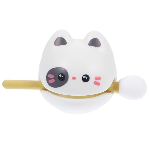 HAWILLOSCH 1satz Cartoon Katze Holzfisch Spielzeug Für Stressabbau Musikinstrument Für Yoga Und Meditation Niedliche Desktop-deko Und Kreative Geschenkidee Weiße Katze HAWILLOSCH 1satz Cartoon Katze Holzfisch Spielzeug Für Stressabbau Musikinstrument Für Yoga Und Meditation Niedliche Desktop-deko Und Kreative Geschenkidee Weiße Katze von HAWILLOSCH