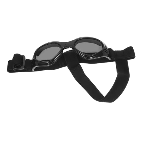 HAWILLOSCH Faltbare Hundesonnenbrille mit Uv Schutz und Winddicht Verstellbare Hunde Sonnenbrille für Kleine Mittlere und Große Hunde Outdoor Brille für Haustiere mit Komfortablem Sitz von HAWILLOSCH