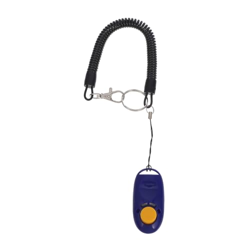 HAWILLOSCH Verstellbarer Hunde Trainings Clicker aus Robustem Abs Tragbar und Leicht mit Variablen Sounds für Hunde Katzen und Tiergehorsamkeitstraining Unterwegs HAWILLOSCH Verstellbarer Hunde Trainings Clicker aus Robustem Abs Tragbar und Leicht mit Variablen Sounds für Hunde Katzen und Tiergehorsamkeitstraining Unterwegs von HAWILLOSCH