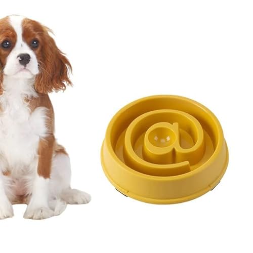 HAssy Futternapf für Hunde, langsame Futterstation, schnelles Fressen, für Haustiere, langsames Fressen, mit Puzzle-Futterspender-Design, langsames Füttern, Schüssel-Puzzle von HAssy