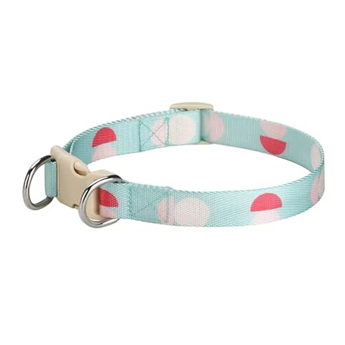 Verstellbares Haustierhalsband aus Nylon für Welpen und Kätzchen(Blue 4,S) von HBJzxlOK