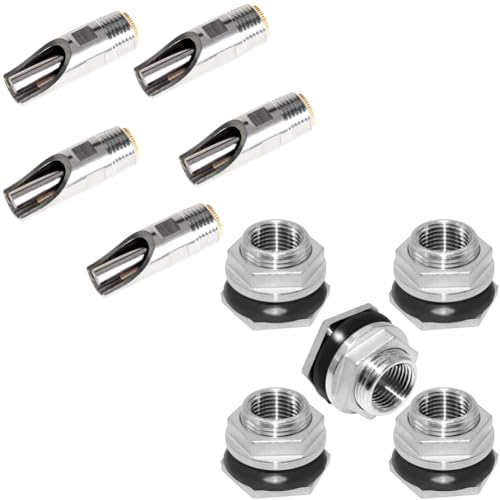 1,27 cm NPT Schweinennippel Wasserspender Edelstahl mit Schott von HBWL01