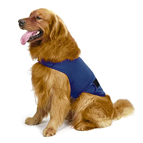 HCHYEY Hunde-Angstjacke, hautfreundliches Beruhigungsshirt für Hunde, Hundemantel für Donner, Feuerwerk und Trennung, hält das Haustier ruhig ohne Medizin und Training, Anti-Angstweste für Hunde HCHYEY Hunde-Angstjacke, hautfreundliches Beruhigungsshirt für Hunde, Hundemantel für Donner, Feuerwerk und Trennung, hält das Haustier ruhig ohne Medizin und Training, Anti-Angstweste für Hunde von HCHYEY
