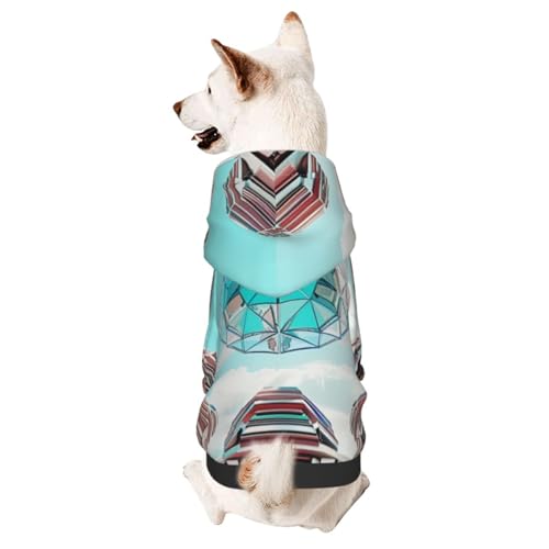 Hunde-Kapuzenpullover für Herbst und Winter, gemütliche Haustierkleidung für Outdoor-Aktivitäten, geometrischer dekorativer Kunst-Batik-Druck, Haustier-Kapuzenpullover Hunde-Kapuzenpullover für Herbst und Winter, gemütliche Haustierkleidung für Outdoor-Aktivitäten, geometrischer dekorativer Kunst-Batik-Druck, Haustier-Kapuzenpullover von HCVXBSA