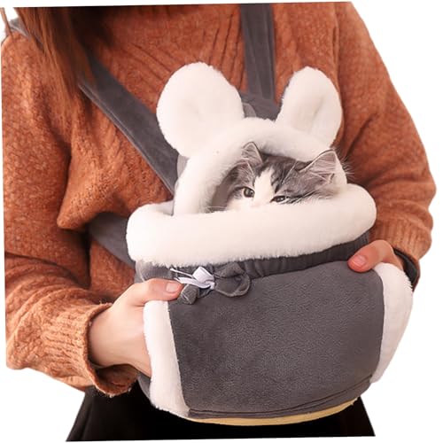 Katzenbeutel -Träger weicher & Warmer Katzenhund Frontträger Doppelpockt Rucksack Winter -Plüsch -Rucksack für Katzen Haustier Hängende Brustbeutel für Outdoor, XL, innerhalb von 15 kg Katzenbeutel -Träger weicher & Warmer Katzenhund Frontträger Doppelpockt Rucksack Winter -Plüsch -Rucksack für Katzen Haustier Hängende Brustbeutel für Outdoor, XL, innerhalb von 15 kg von HDBHSBE