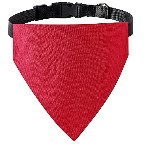 Blanko-Hundehalsband mit verstellbarer Schnalle, starker D-Ring für einfache Befestigung an der Leine, verstellbares Hundehalsband mit Schnellverschluss-Schnalle für kleine, mittelgroße und große Blanko-Hundehalsband mit verstellbarer Schnalle, starker D-Ring für einfache Befestigung an der Leine, verstellbares Hundehalsband mit Schnellverschluss-Schnalle für kleine, mittelgroße und große von HDGDT