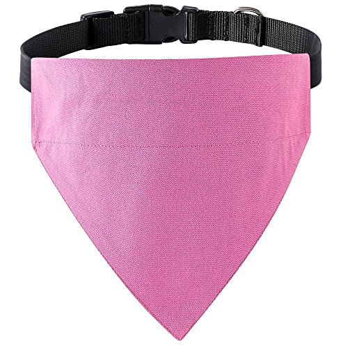 Blanko-Hundehalsband mit verstellbarer Schnalle, starker D-Ring für einfache Befestigung an der Leine, verstellbares Hundehalsband mit Schnellverschluss-Schnalle für kleine, mittelgroße und große Blanko-Hundehalsband mit verstellbarer Schnalle, starker D-Ring für einfache Befestigung an der Leine, verstellbares Hundehalsband mit Schnellverschluss-Schnalle für kleine, mittelgroße und große von HDGDT