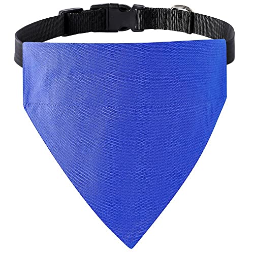Blanko-Hundehalsband mit verstellbarer Schnalle, starker D-Ring für einfache Befestigung an der Leine, verstellbares Hundehalsband mit Schnellverschluss-Schnalle für kleine, mittelgroße und große Blanko-Hundehalsband mit verstellbarer Schnalle, starker D-Ring für einfache Befestigung an der Leine, verstellbares Hundehalsband mit Schnellverschluss-Schnalle für kleine, mittelgroße und große von HDGDT